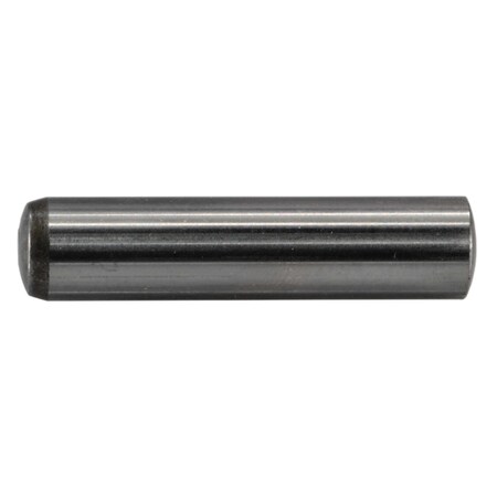 Midwest Fastener Dowel Pin, 8 mm Nominal Dia, 36 mm L, Steel, 3 PK 930914